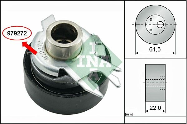 WILMINK GROUP Spriegotājrullītis, Gāzu sadales mehānisma piedziņ WG1097444